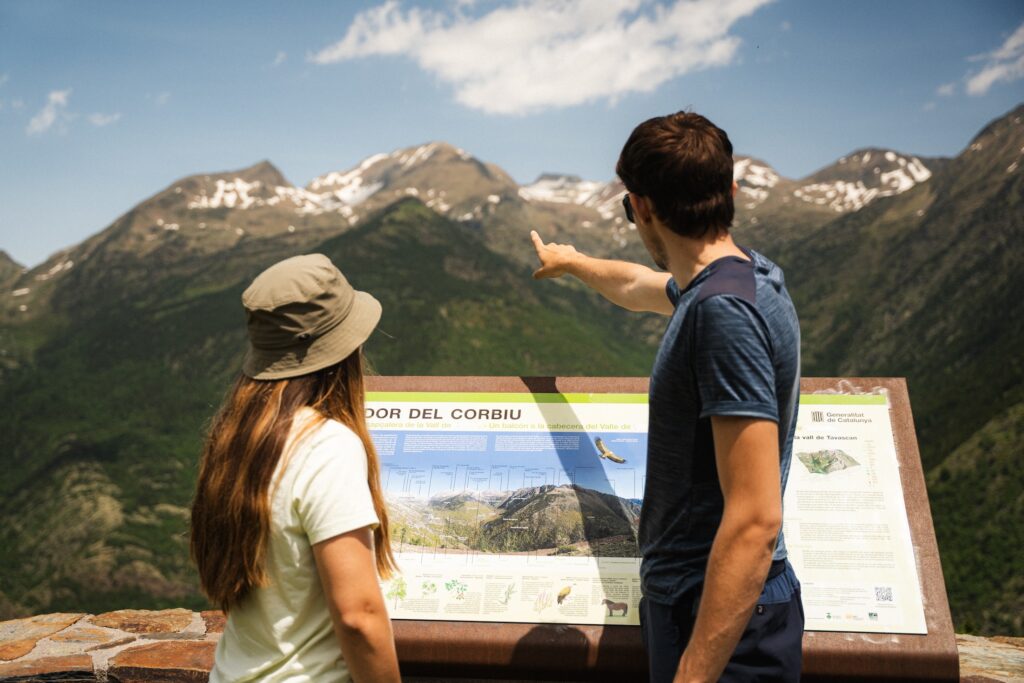 Mirador del Corbiu, Tavascan